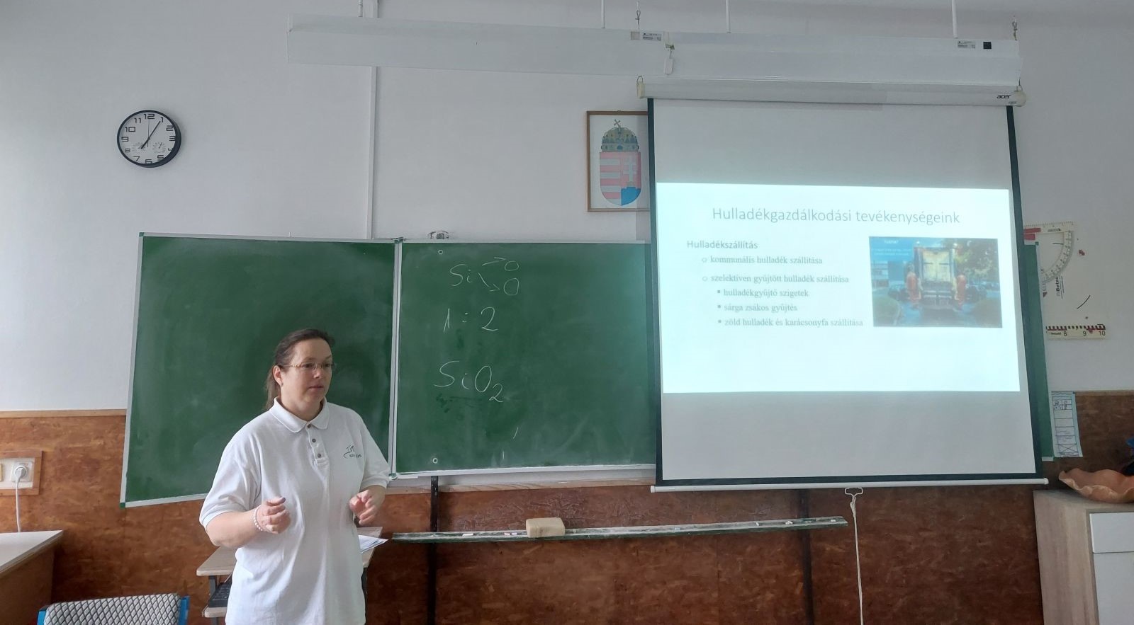 Előadás a Gothard Jenő Általános Iskolában