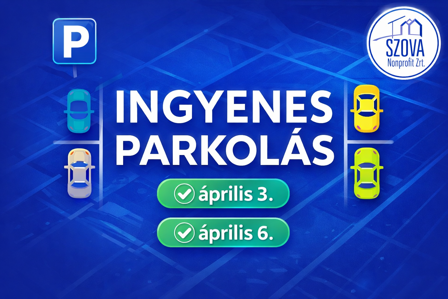 Ünnepi parkolási rend