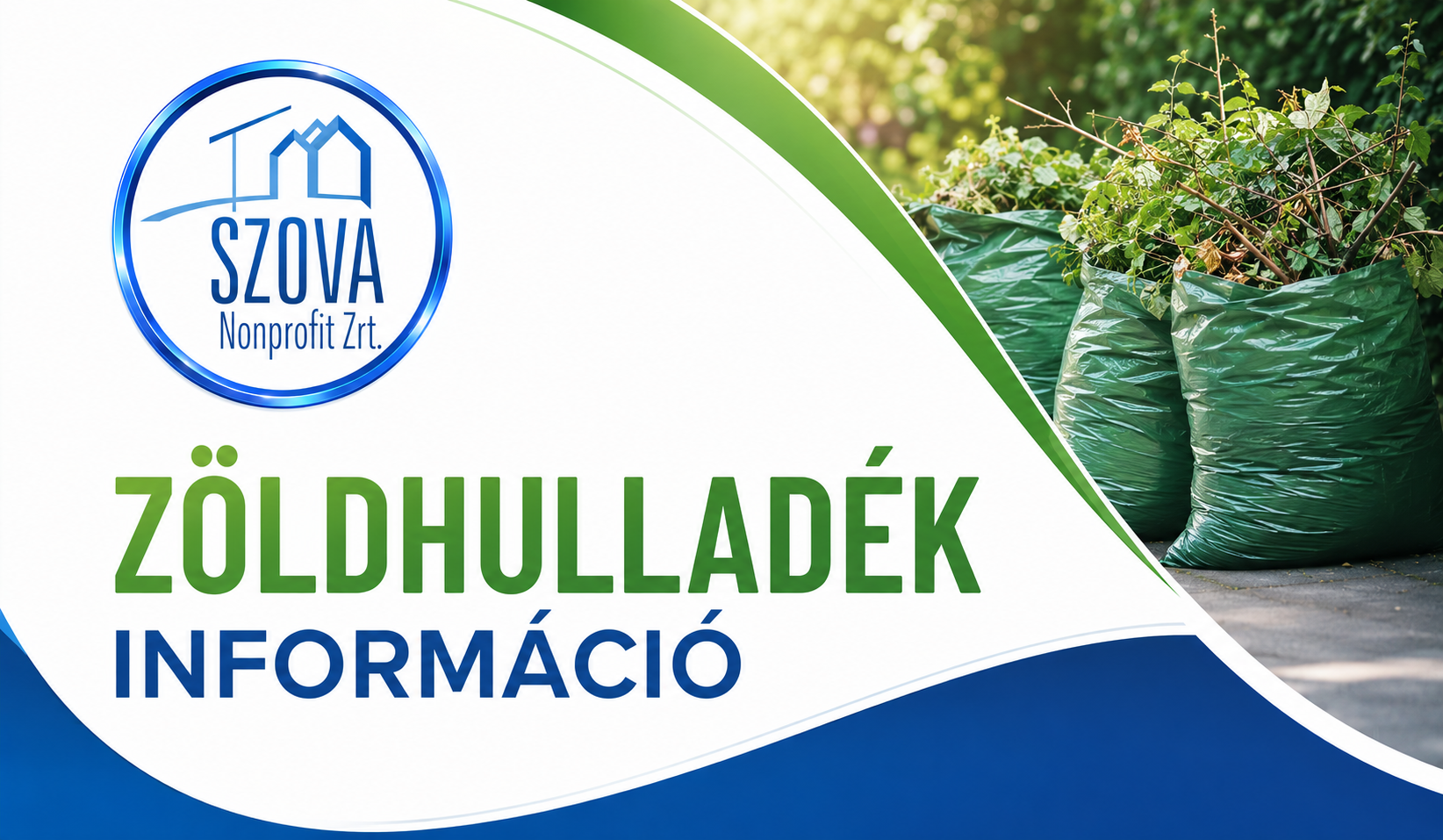 Információk a zöldhulladékgyűjtésről