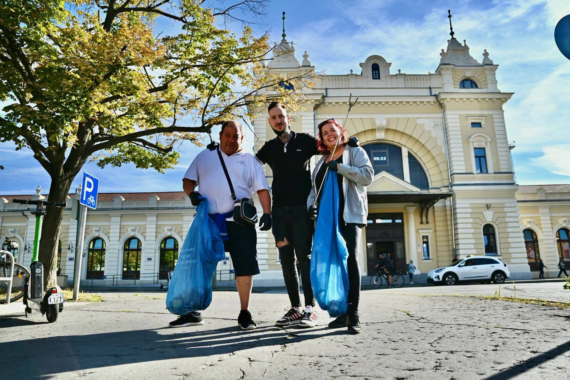 Városi nagytakarítás a "Vigyázzunk együtt Szombathelyre!" program keretében