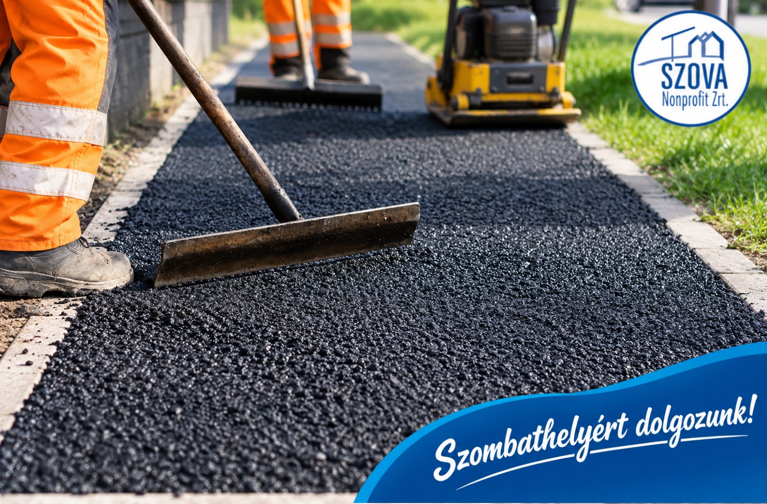 Újabb járdaszakasz újul meg Szombathelyen